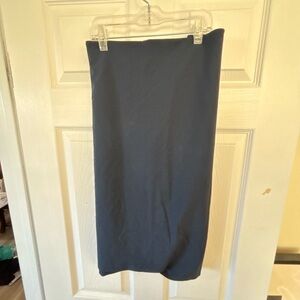 Ann Taylor Elegant Blue Pencil Skirt